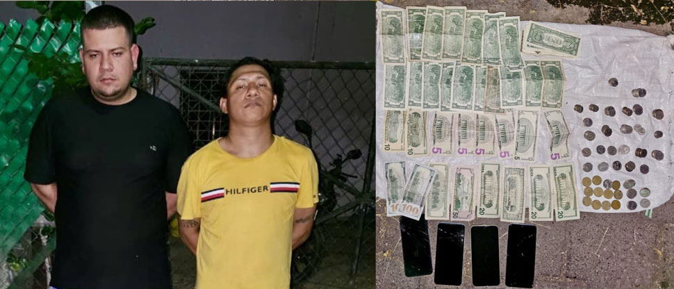 Militares ubican a sujetos que transportaban cocaína y son entregados a la PNC