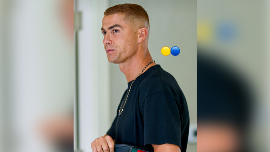 Cristiano sorprende a sus fans tras reaparecer con nuevo look