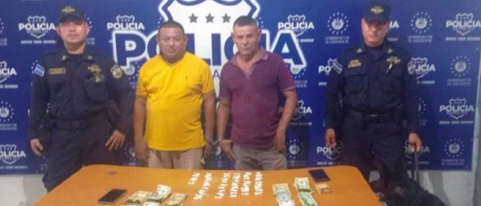 Capturan a dos hombres por el delito de posesión y tenencia de droga en La Unión
