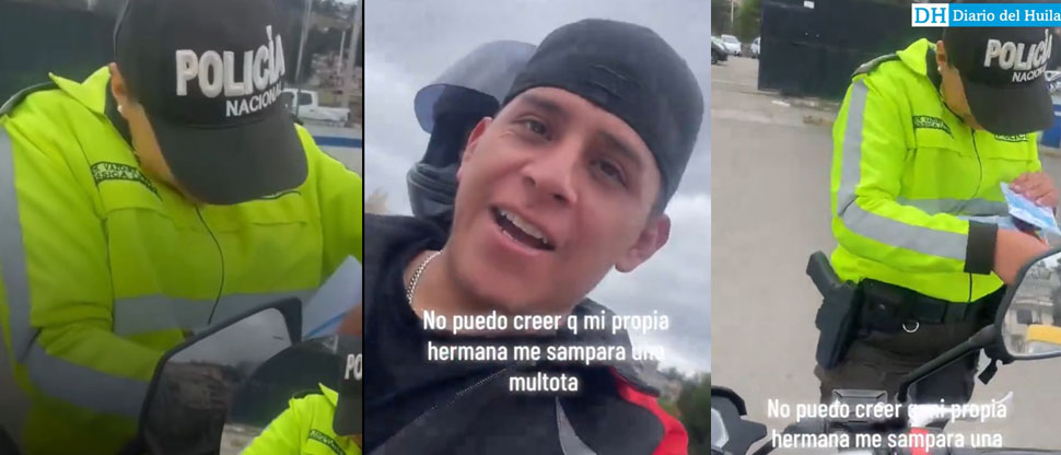 Ecuador: agente de tránsito multa a su propio hermano por una infracción y se hace viral