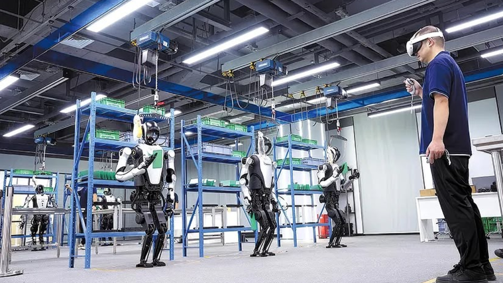 Así funciona la primera escuela para robots en China