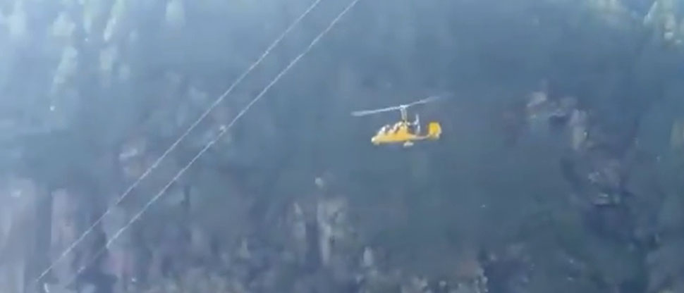 Italia: accidente de girocóptero deja dos personas fallecidas