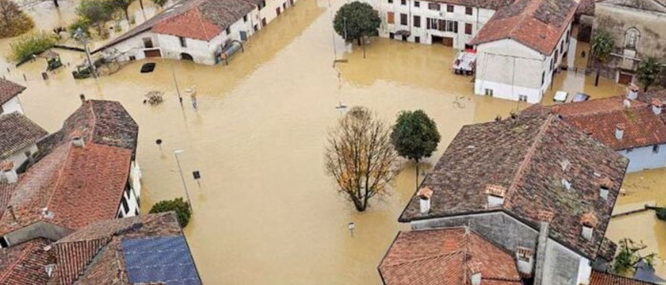 Fuerte temporal azota el norte de Italia con lluvias intensas y tormentas eléctricas
