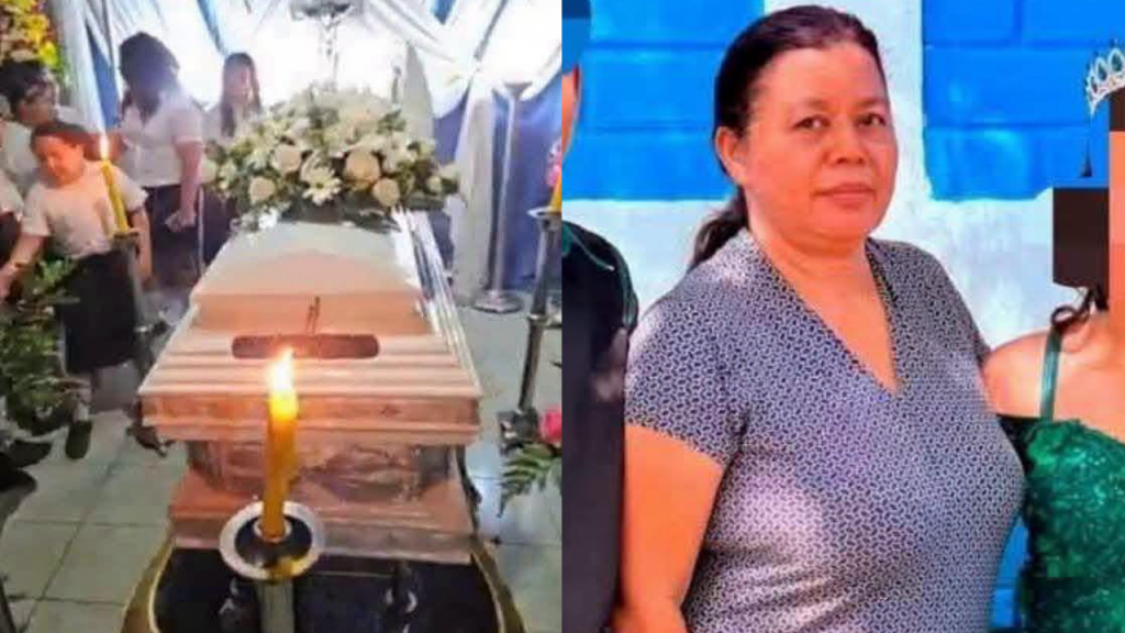 Despiden a maestra que fue atropellada en Moncagua, San Miguel