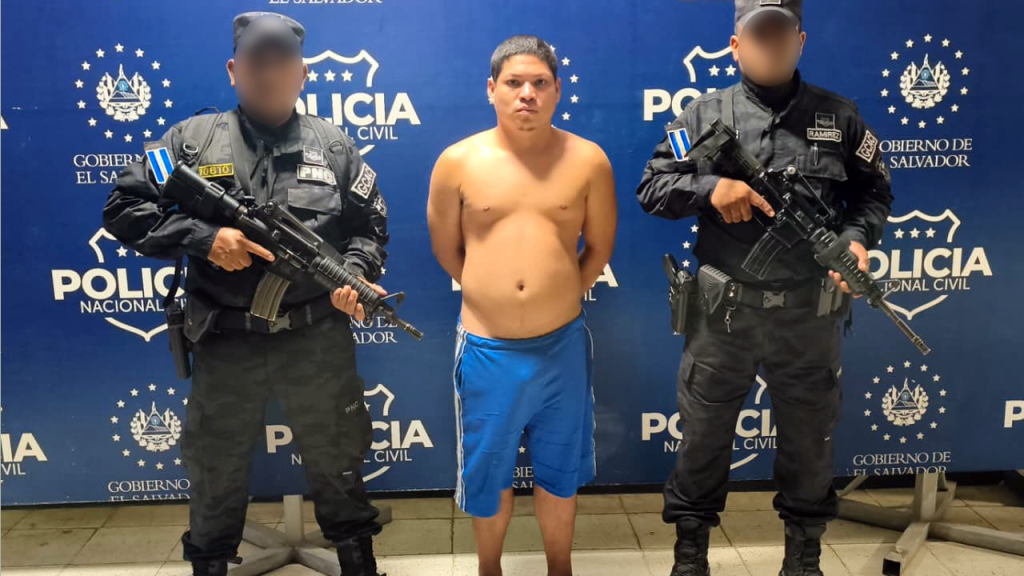 Cae alias “Lunático”, pandillero que pretendía reorganizar la MS en Santa Ana