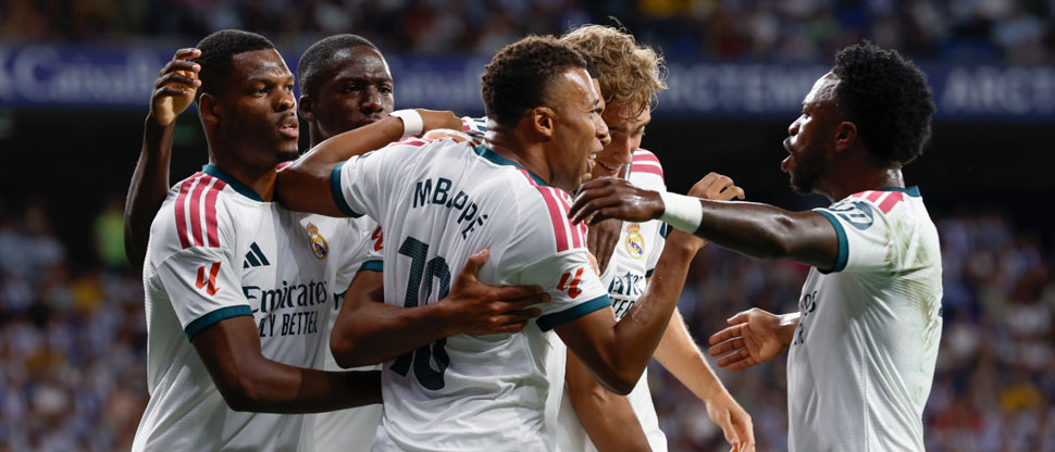 Real Madrid se hizo los colochos ante el Málaga y se pone en primer lugar en la tabla