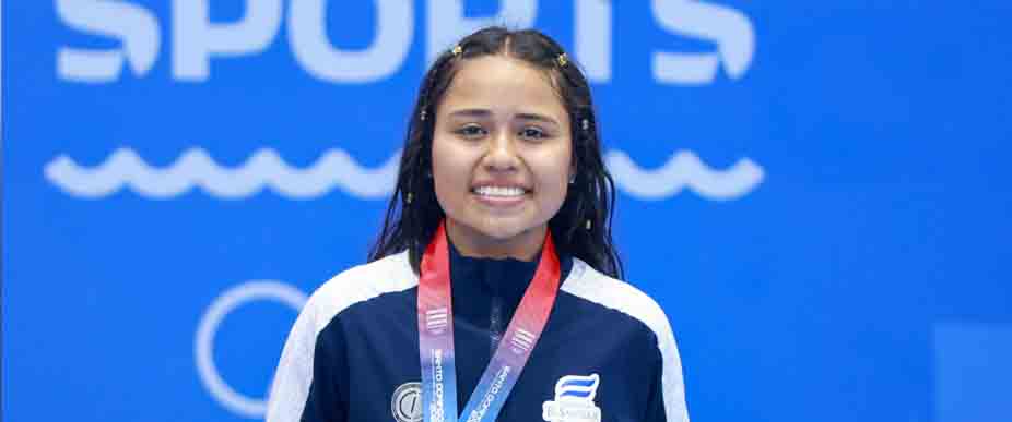 Pesista cuscatleca logra un nuevo bronce en los Juegos Centroamericanos y del Caribe