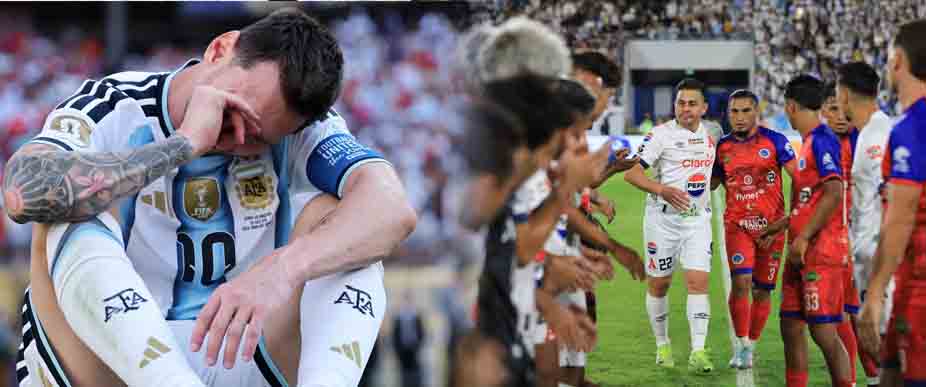 Comparan el retiro de Fito Zelaya con el de Messi como «los más tristes del fútbol»