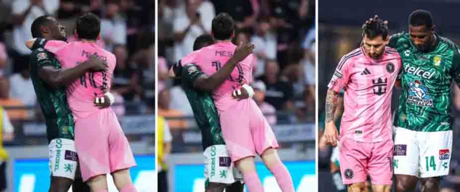 Viralizan abrazo que recibe Messi tras regresar de Argentina