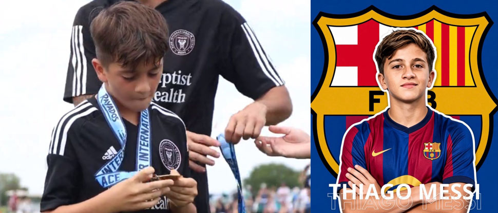 El Barça recupera un Messi, “Thiago” entra en las categorías inferiores