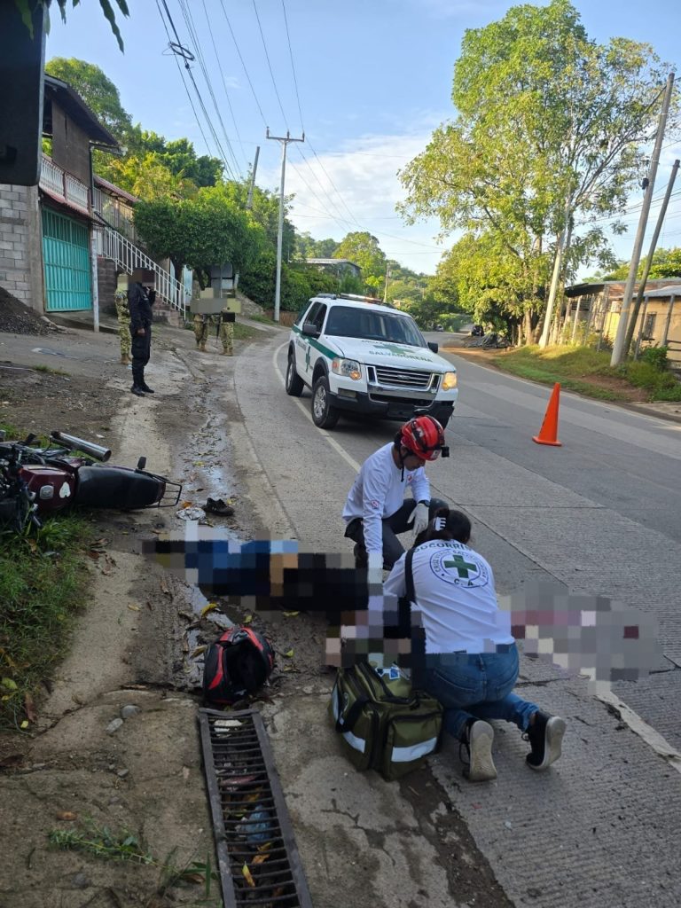 Otro motociclista fallece en accidente vial este domingo