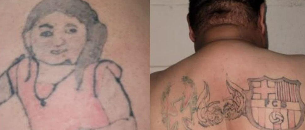 Pandillero salvadoreño capturado en honduras llevaba tatuado a quien sería el «amor de su vida»