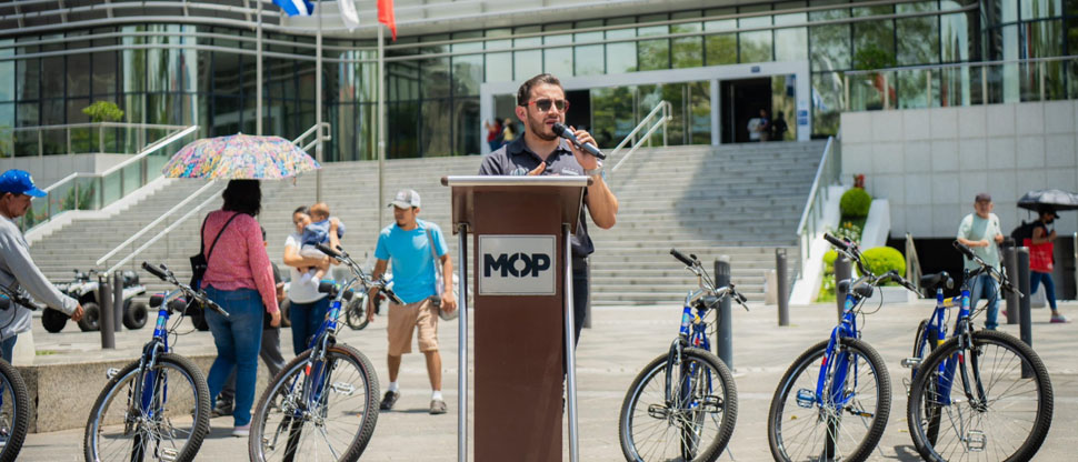 Ministro de Obras Públicas anuncia la 9ª pedaleada a realizarse en el Centro Histórico