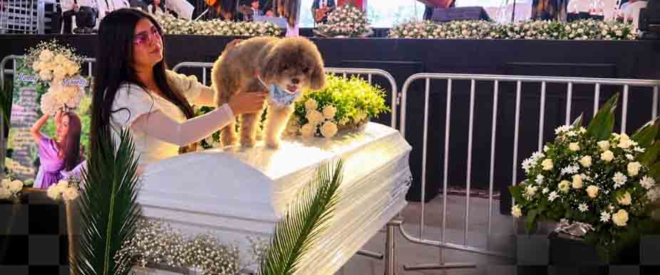 COLOMBIA: perrito despide a su dueña que la salvó tras fuerte sismo
