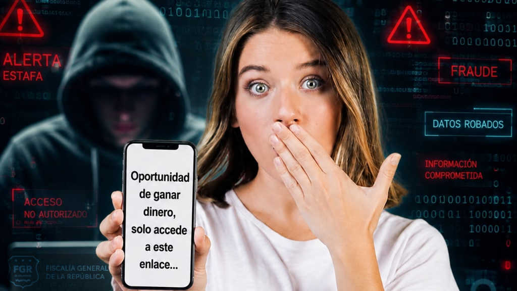 Continúa la campaña, Que no te enganchen: “un solo clic puede abrir la puerta a una estafa”