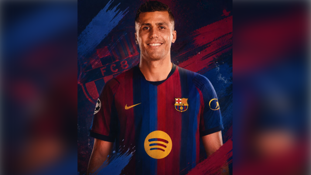 Acuerdo Cerrado: Rodri será nuevo jugador del Barcelona