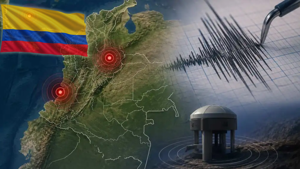 Continúa actividad sísmica en Colombia durante las primeras horas de este jueves