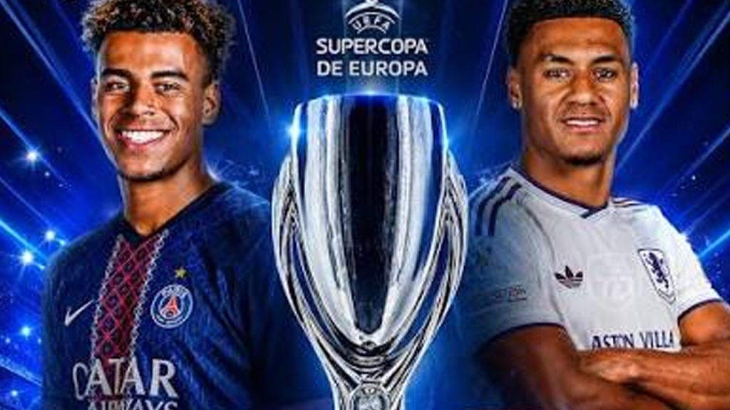 PSG y Aston Villa se enfrentan este miércoles por la Supercopa de Europa