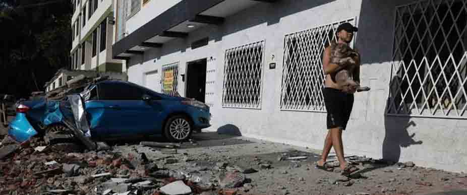 FOTOS: estos son los daños que ha dejado el poderoso sismo en Colombia