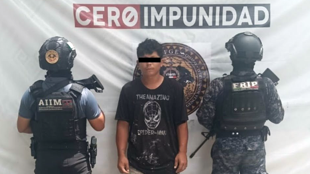 Cae en México, alias Tun Tun, pandillero del barrio 18 en El Salvador