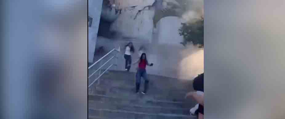 COLOMBIA: graban como quedó dañada universidad de Pereira tras potente sismo de 7.4 grados