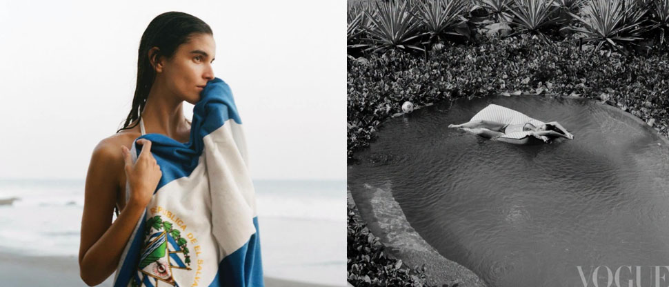 Vogue México y Latinoamérica visita el salvador para una producción en El Zonte