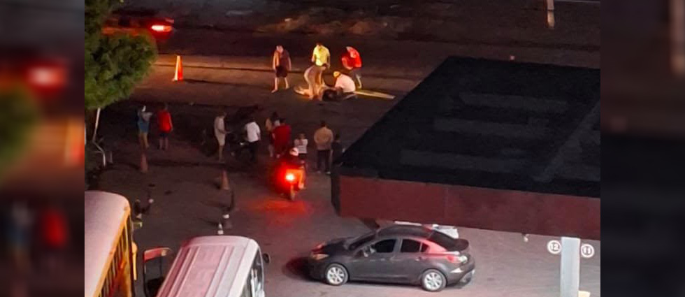 Dos lesionados tras choque entre motociclistas en Usulután
