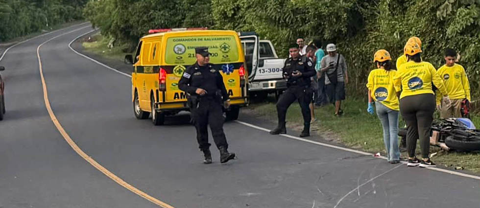 Joven conductor sufre lesiones traumáticas tras siniestro vial en la carretera Litoral