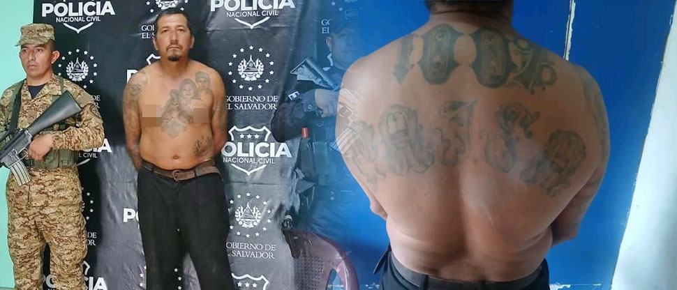 Capturan al “Viejo”,  pandillero que aún delinquía en las calles Cabañas