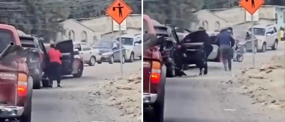 Honduras: ladrones aprovechan el tráfico vehicular para asaltar a una familia en Tegucigalpa