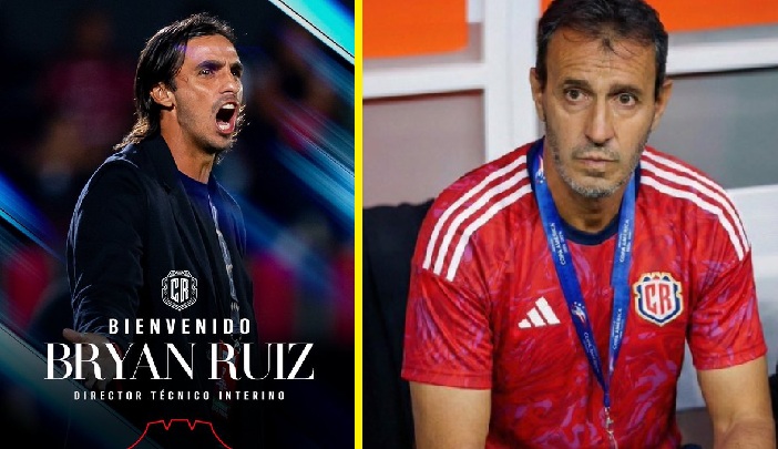 Bryan Ruiz es el nuevo DT de Costa Rica en sustitución del despedido Fernando “Bocha” Batista
