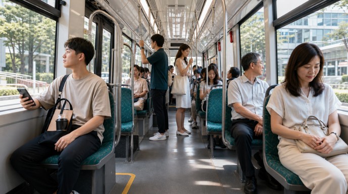 Singapur: multan con más de $391 a quienes reproducen música y videos a todo volumen en el transporte público