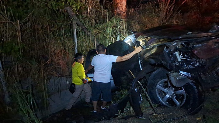 Un fallecido y 4 lesionados es el saldo de fatal accidente en El Rosario, La Paz