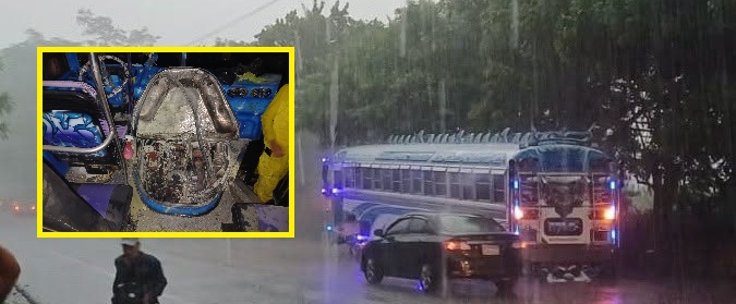 FOTOS: así quedó bus conocido popularmente como “La Monjita” tras incendiarse