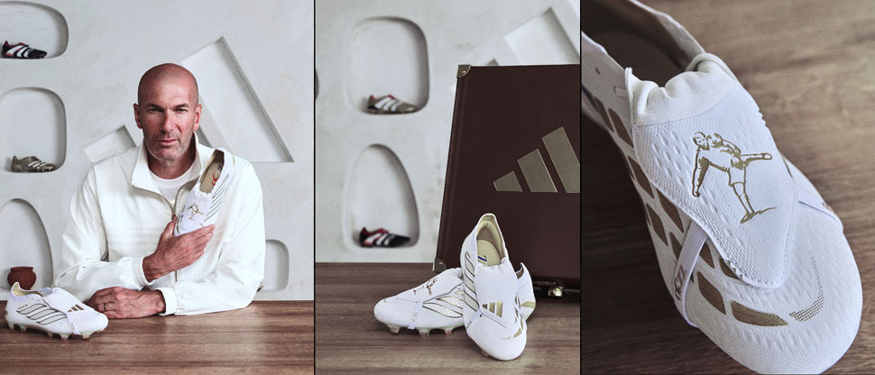 Adidas lanza nuevas zapatillas en homenaje a Zinedine Zidane
