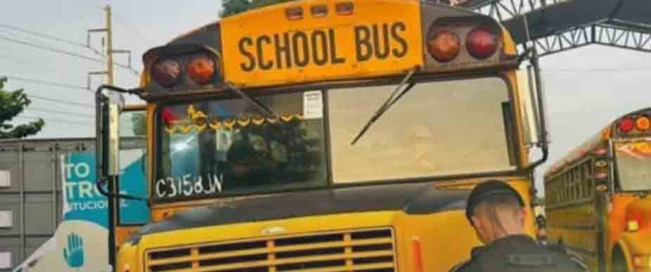 GUATEMALA: recuperan autobús robado hace 10 años