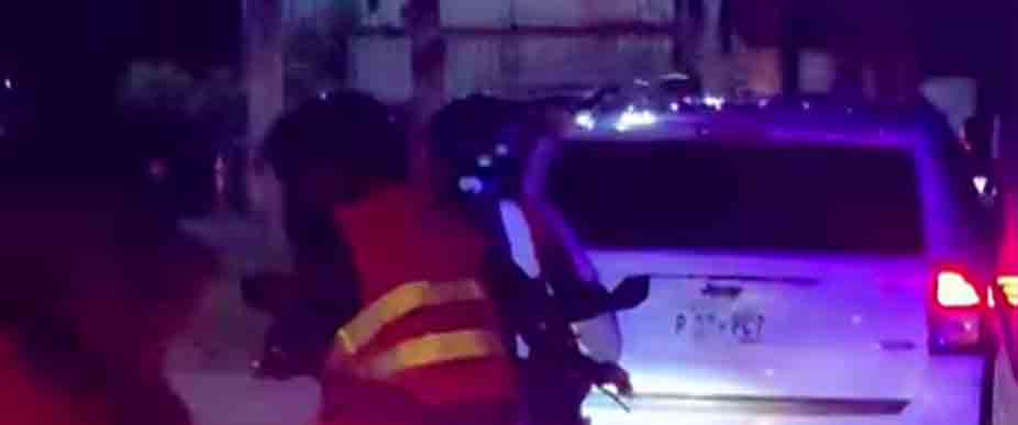Ni entre ellos se aguantan: captan a biker en una caso de intolerancia en Santa Tecla