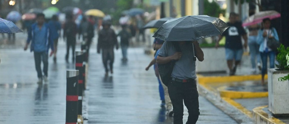 MARN pronostica lluvias para este sábado 26 de septiembre
