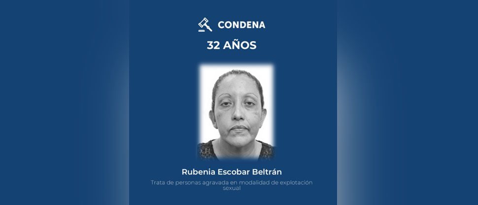 Mujer pagará 32 años de cárcel por obligar a dos empleadas a cumplir con los deseos de hombres