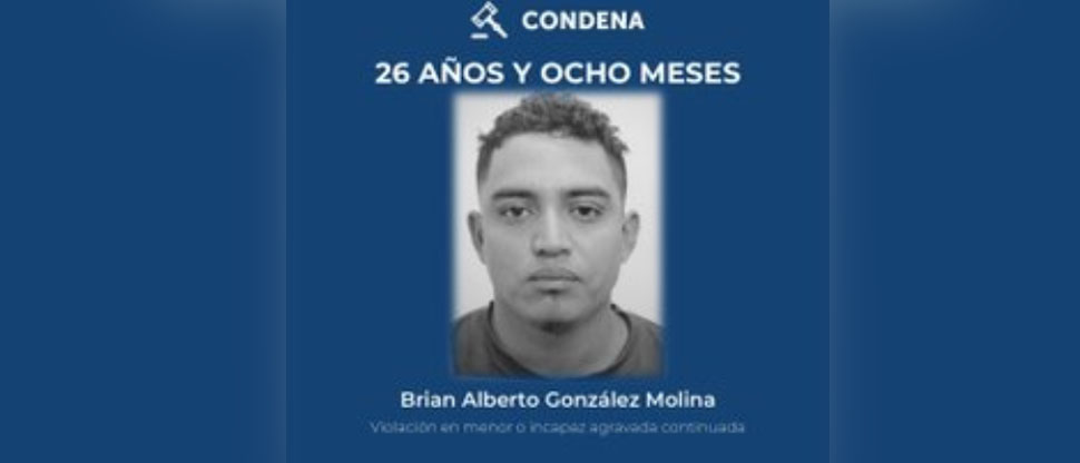 Condenan a más de 26 años de prisión a sujeto por aprovecharse de una menor