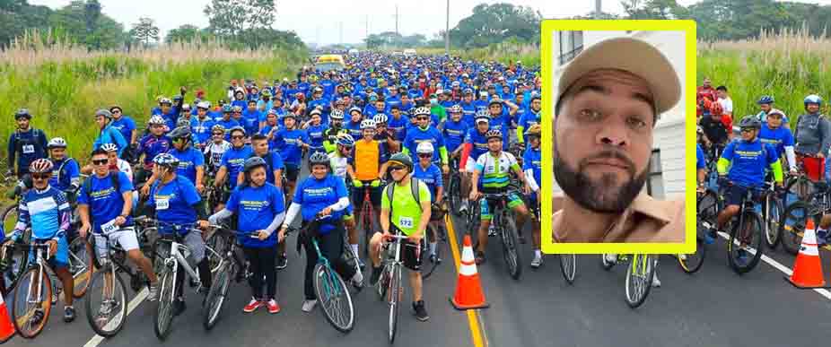 Exjugador del Barcelona y de la selección de Brasil estará en la pedaleada de San Salvador