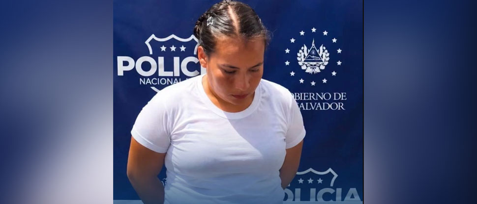 Capturan a mujer por agredir el rostro de una persona en Sonsonate