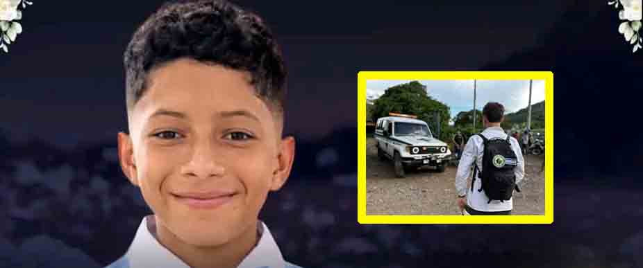 Él era el adolescente de 14 años que falleció en accidente de tránsito en Cabañas