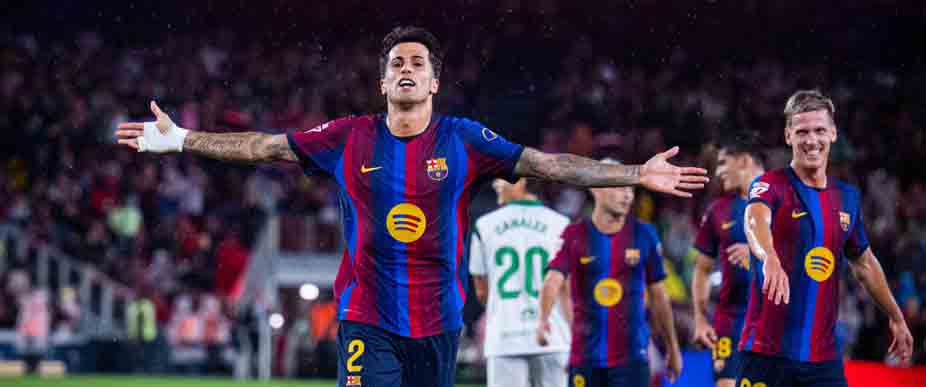 Barcelona se empacha y golea a un recién ascendido Racing