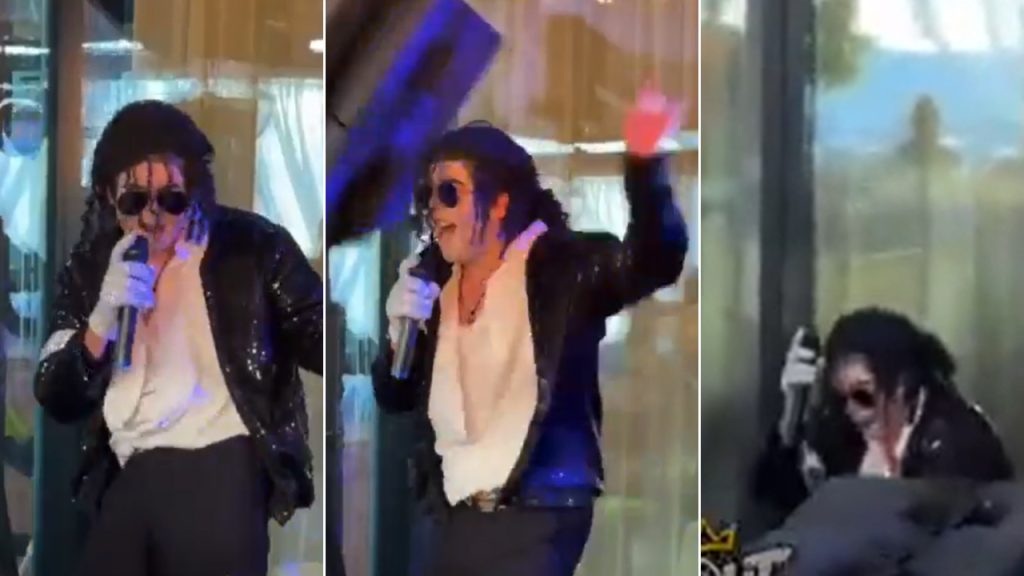 Joven artista trajo a la vida al “Rey del Pop”, Michael Jackson, pero un inesperado suceso se lo llevó nuevamente