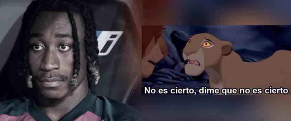  Yan Diomande vuelve a ser meme en las redes sociales
