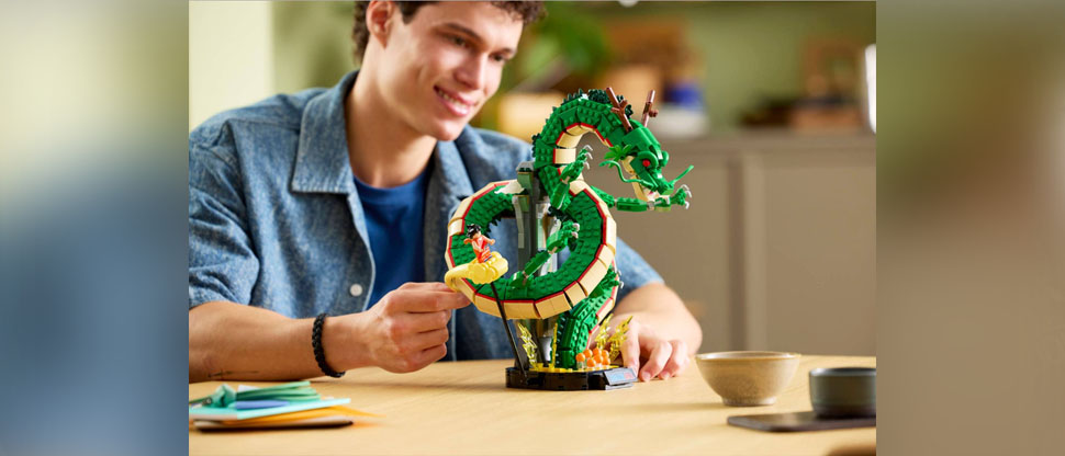 LEGO finalmente hace oficial el set de Dragon Ball Shen Long y Gokú con 1.764 piezas