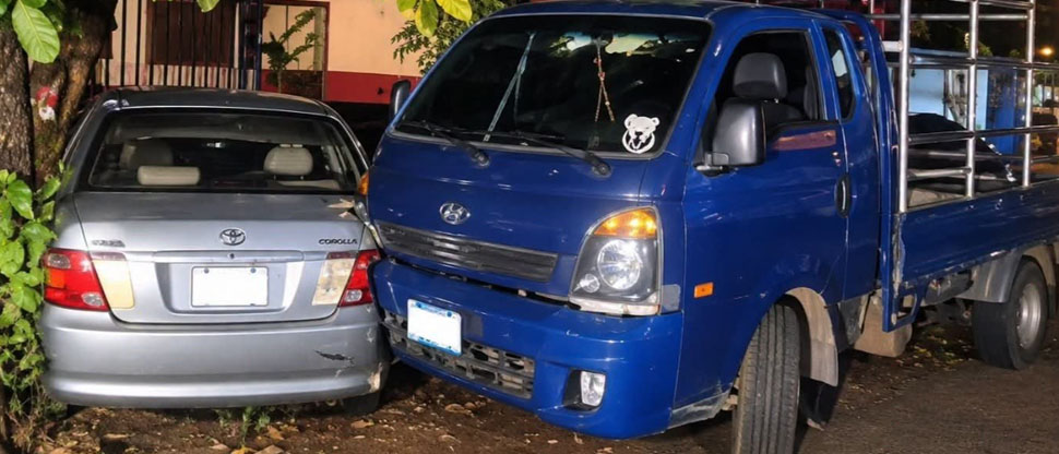 Accidente de tránsito deja seis personas lesionadas