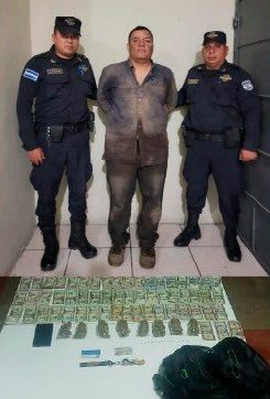 Detienen a vendedor de drogas en Ciudad Arce