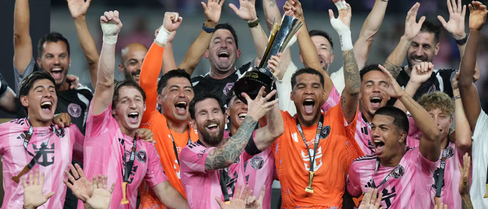 Inter Miami campeón: Messi marcó, llegó a los 100 goles y volvió a hacer historia